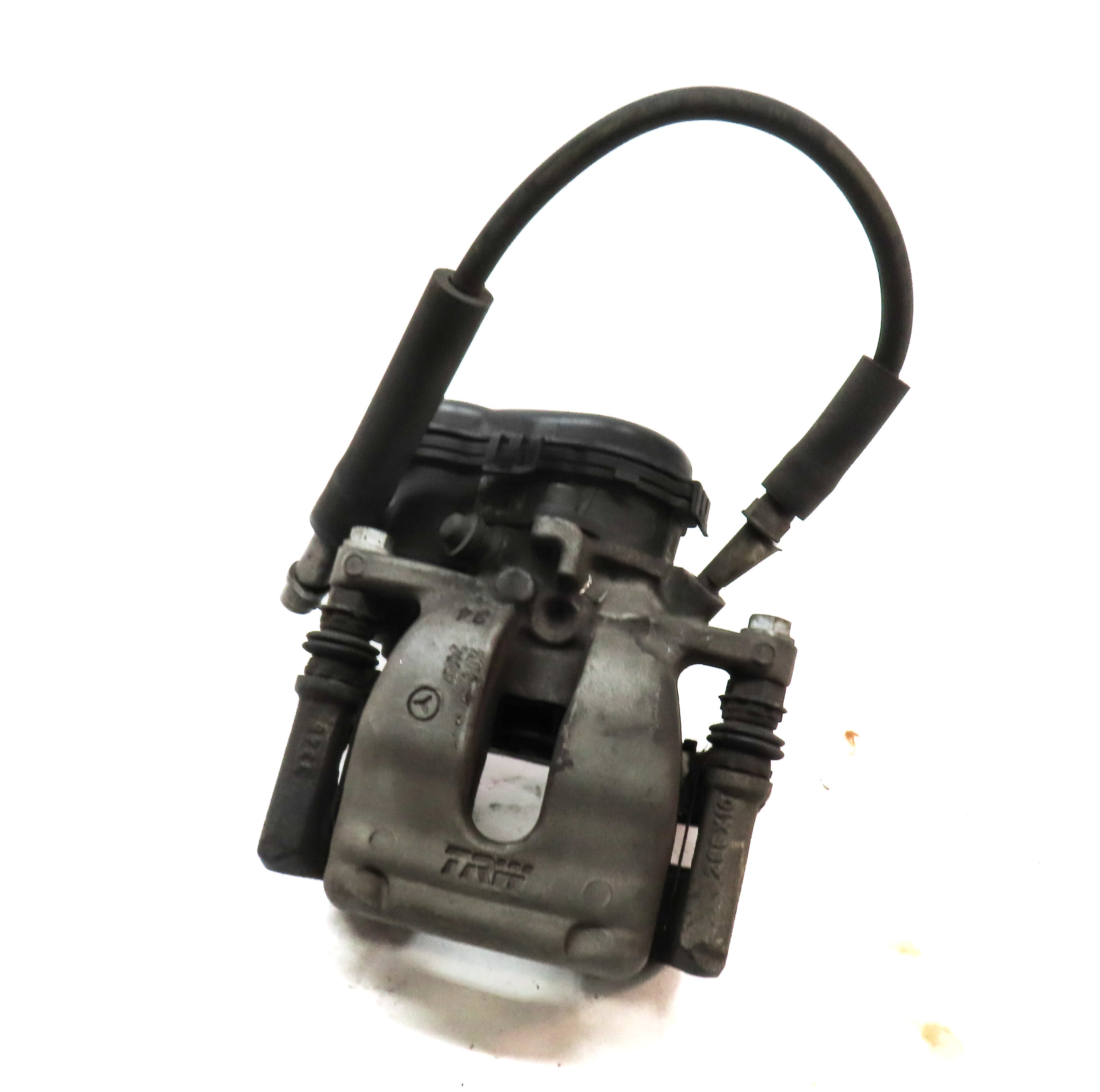 13-20 MERCEDES B250 CLA250 GLA250 (C117 W242 W246 X156) LEFT REAR BRAKE CALIPER — exact item pictured